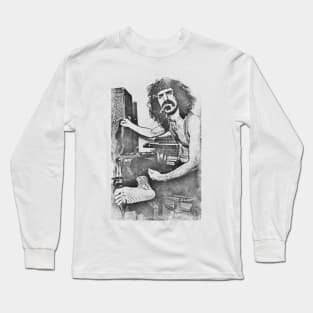 Retro Frank Zappa Long Sleeve T-Shirt